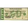 Image 1 : 1862 Fifty Cent CVB Barse Stowell Chamberlain and Co Note