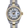 Image 1 : Rolex Ladies 2 Tone 14K Yellow Gold & Stainless Steel White Roman 26MM Datejust