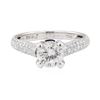 Image 2 : 1.50 ctw Diamond Ring - 18KT White Gold