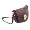 Image 1 : Mulberry Purple Leather Medium Shoulder Bag
