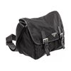 Image 1 : Prada Black Nylon Vela Messenger Crossbody Bag
