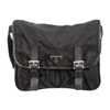 Image 2 : Prada Black Nylon Vela Messenger Crossbody Bag