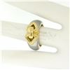 Image 8 : Bulgari 18kt Yellow and White Gold Dual Open Heart Ring