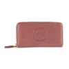 Image 1 : Gucci Pink Soho Zip Around Continental Wallet