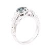 Image 4 : 0.58 ctw Diamond Ring - 18KT White Gold