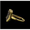 Image 3 : 1.00 ctw Diamond Ring - 14KT Yellow Gold