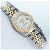 Image 3 : Rolex Ladies 2 Tone 14K MOP Diamond Datejust Wristwatch