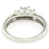 Image 5 : 14k White Gold .55 ctw Round Brilliant Cut Diamond 3 Stone Promise Engagement Ri