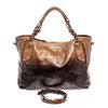 Image 1 : Prada Brown Vernice Patent Leather Shoulder Bag