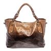 Image 3 : Prada Brown Vernice Patent Leather Shoulder Bag