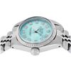 Image 3 : Rolex Ladies Stainless Steel Ice Blue Diamond 26MM Datejust Wristwatch
