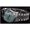 Image 3 : Rolex Mens Stainless Steel Ice Blue Diamond Datejust Wristwatch