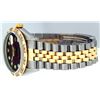 Image 5 : Rolex Mens 2 Tone 14K Red Vignette Pyramid Diamond 36MM Datejust Wristwatch