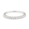 Image 2 : 0.40 ctw Diamond Ring - 14KT White Gold