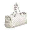 Image 3 : Chanel White Ultimate Soft Leather Sombrero Bowler Bag
