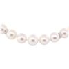 Image 2 : 0.74 ctw Diamond and South Sea Pearl Necklace - 14KT White Gold