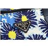 Image 7 : Prada Blue Multicolor Tessuto Nylon Stampato Tote Bag
