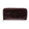 Louis Vuitton Amarante Vernis Leather Monogram Zippy Wallet
