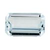Image 1 : 3.00 ct.Natural Emerald Cut Aquamarine