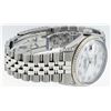 Image 4 : Rolex Mens Stainless Steel Mother Of Pearl Diamond Lugs 36MM Datejust Wristwatch