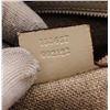 Image 7 : Gucci Beige Metallic Gold Canvas Leather GG Charmy Boston Bag