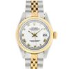 Image 2 : Rolex Ladies 2 Tone 14K White Roman 26MM Datejust Wristwatch