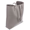 Image 3 : Saint Laurent YSL Grey Calfskin Leather Shopper Tote Bag