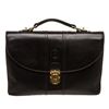 Image 2 : Mark Cross Black Leather Vintage Briefcase