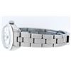 Image 4 : Rolex Ladies Stainless Steel White Diamond 26MM Oyster Band Datejust Wristwatch