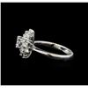 Image 3 : 1.27 ctw Diamond Ring - 14KT White Gold