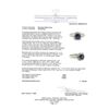 Image 5 : 2.55 ctw Blue Sapphire And Diamond Ring - 18KT White Gold