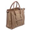 Image 2 : Celine Beige Suede Leather Mini Luggage Tote Bag