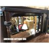 Image 8 : 181cm Antique Furniture Wooden Chest & Mirror