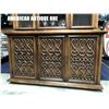 Image 2 : 204cm wooden showcase