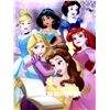 Image 1 : 50cm Disney Princess 3D/Bell, Ariel, Rapunzel etc Comic Wall