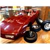 Image 1 : 1988 Corvette Roadster die-cast parts 4 tires & body