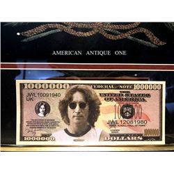 The Beatles / John Lennon novelty banknote