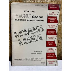 Music score Moments Musical Piano