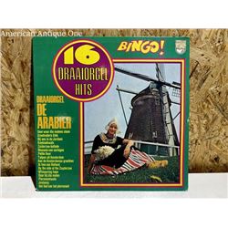 Vintage record / 16 DRAAIORGEL HITS