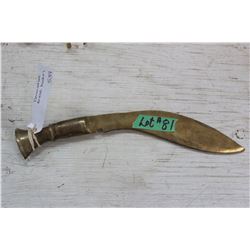 Decorative Brass Kukri Knife