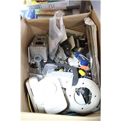 Box with Electrical Supplies