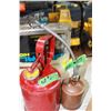 Image 1 : Red Fuel Can and an Oil Can