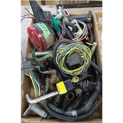 Box of Trailer Accessories