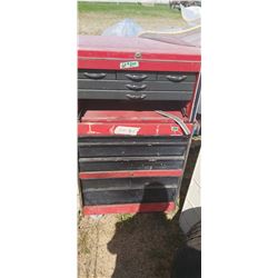 Tool Boxes (2 piece set) with Assorted Tools