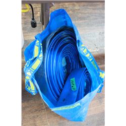 Bag with 2 Rolls of Blue Water Pump Hose