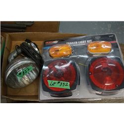 Trailer Light Kit and Spot Light