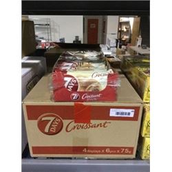 Case of 7 Days Cocoa Filled Croissants (4 x 6 x 75g)