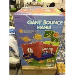 Giant Bounce Mania Bounce N' Play Inflatable Bounce House (12' x 8' x 6.5')