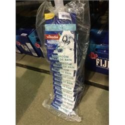 Vileda Microfibre 2-in-1 Bathroom Sponge Cloth Pack of 12