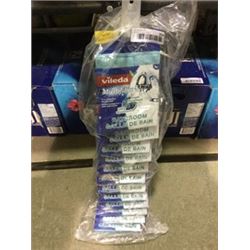 Vileda Microfibre 2-in-1 Bathroom Sponge Cloth Pack of 12